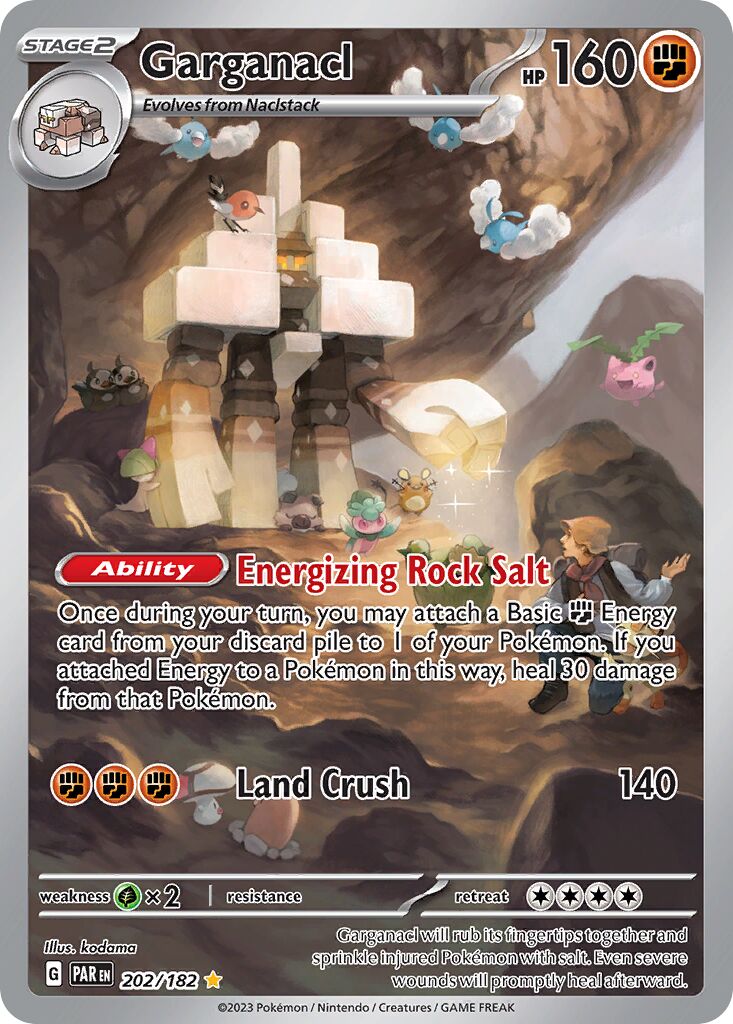 Garganacl - 202/182 - Illustration Rare (Español Foil NM)