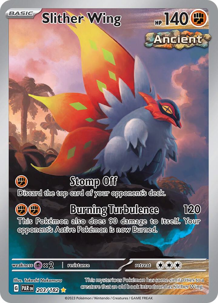 Slither Wing - 203/182 - Illustration Rare (Inglés Foil NM)