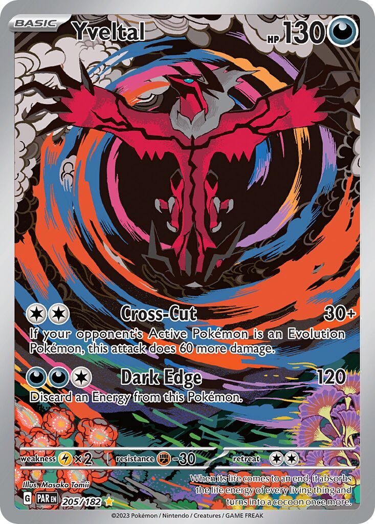 Yveltal - 205/182 - Illustration Rare (Inglés Foil NM)