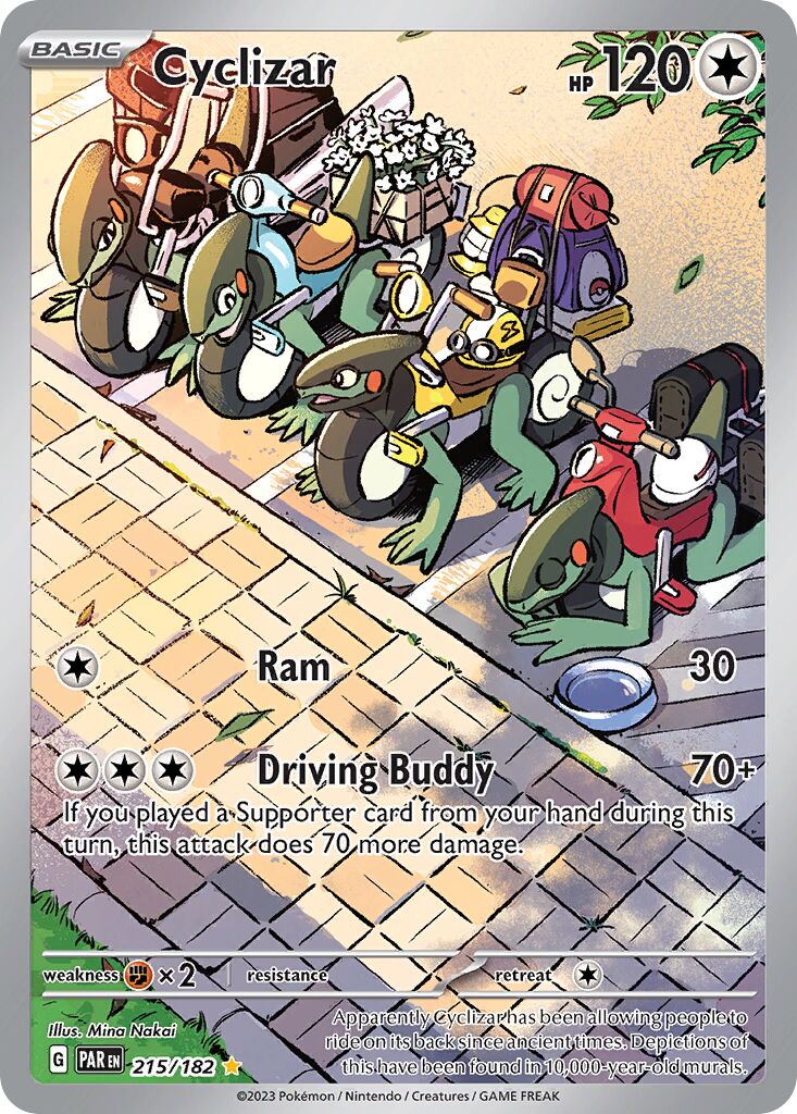 Cyclizar - 215/182 - Illustration Rare (Inglés Foil NM)
