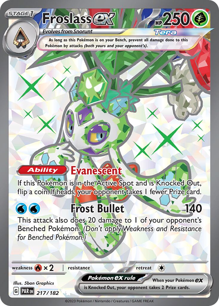 Froslass ex - 217/182 - Ultra Rare (Inglés Foil NM)