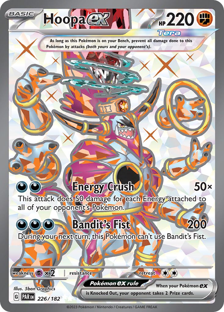 Hoopa ex - 226/182 - Ultra Rare (Inglés Foil NM)