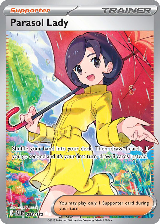 Parasol Lady - 238/182 - Ultra Rare (Inglés Foil NM)