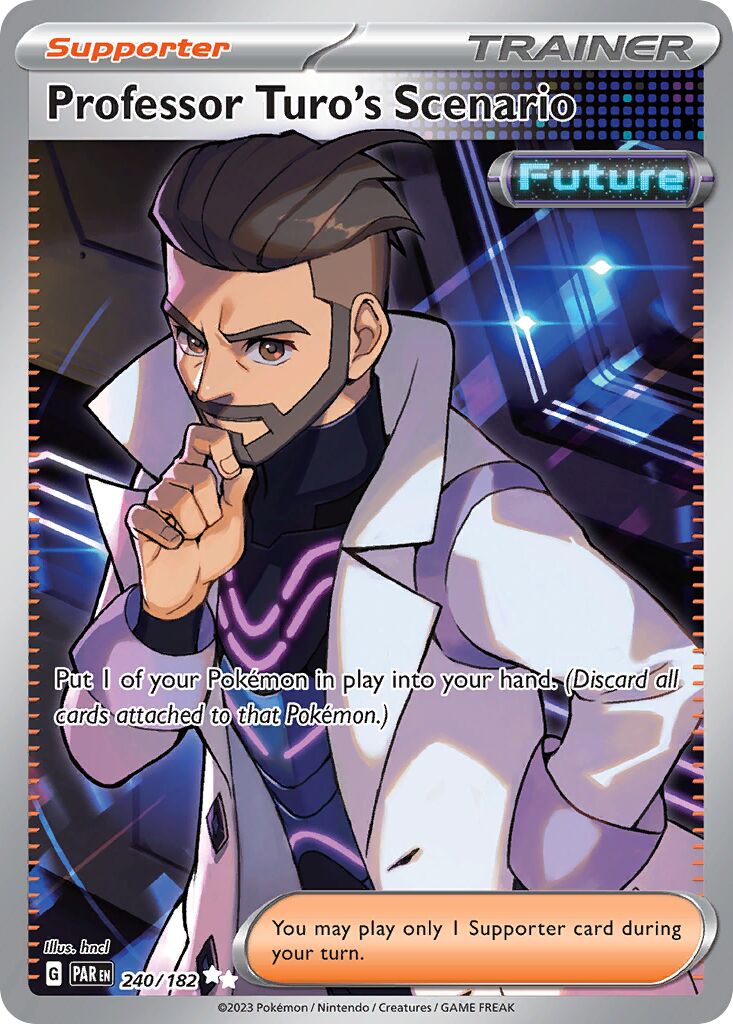 Professor Turo's Scenario - 240/182 - Ultra Rare (Inglés Foil NM)