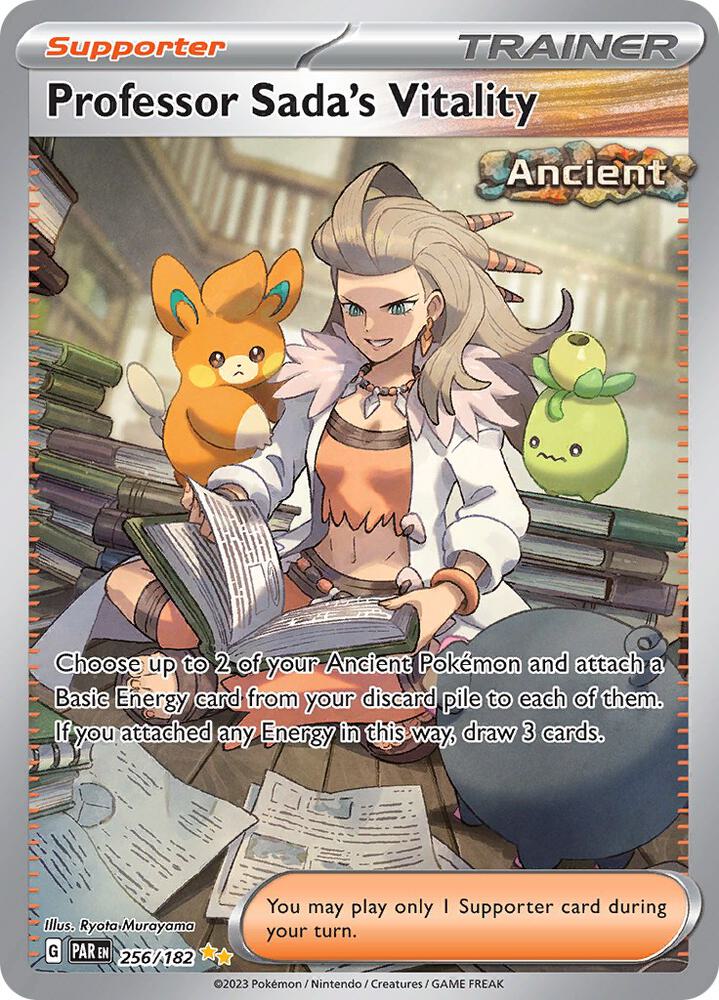 Professor Sada's Vitality - 256/182 - Special Illustration Rare (Inglés Foil NM)
