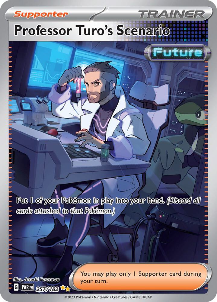 Professor Turo's Scenario - 257/182 - Special Illustration Rare (Inglés Foil NM)