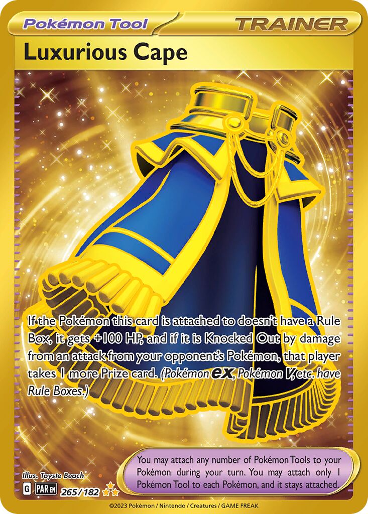 Luxurious Cape - 265/182 - Hyper Rare (Inglés Foil NM)