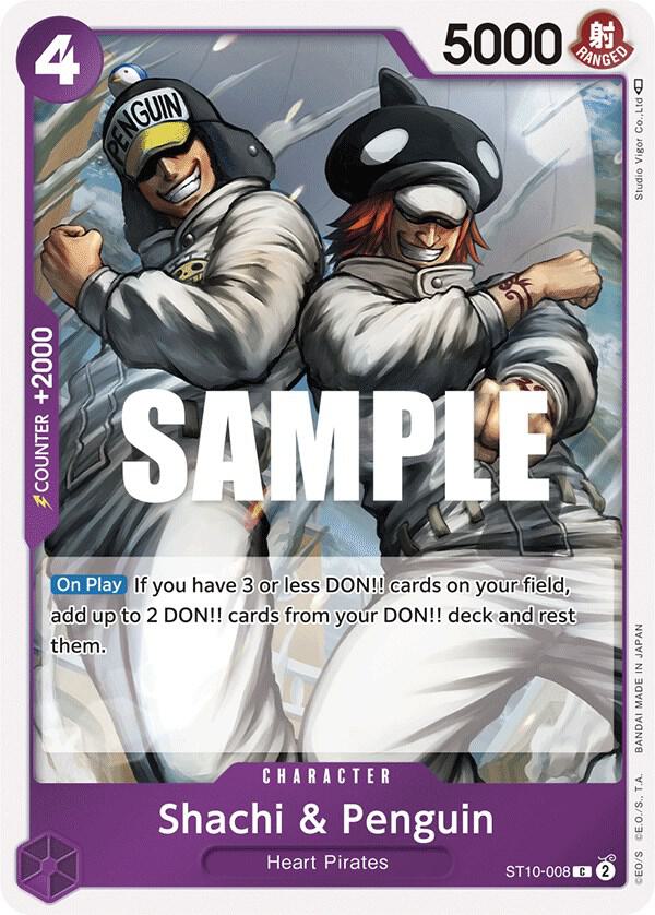 Shachi & Penguin - ST10-008 - Common Foil (Inglés Foil NM)