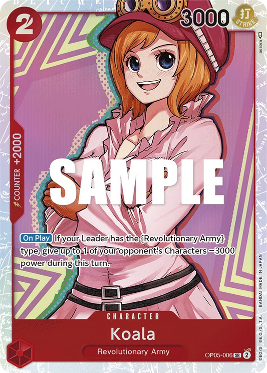 Koala - OP05-006 - Super Rare Foil (Inglés Foil NM)