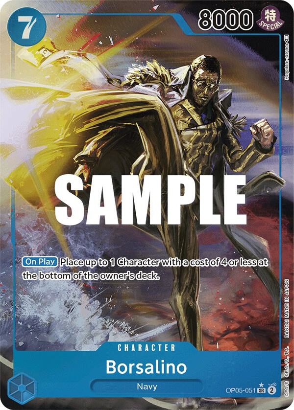 Borsalino (Alternate Art) - OP05-051 - Alternate Art Foil (Inglés Foil NM)