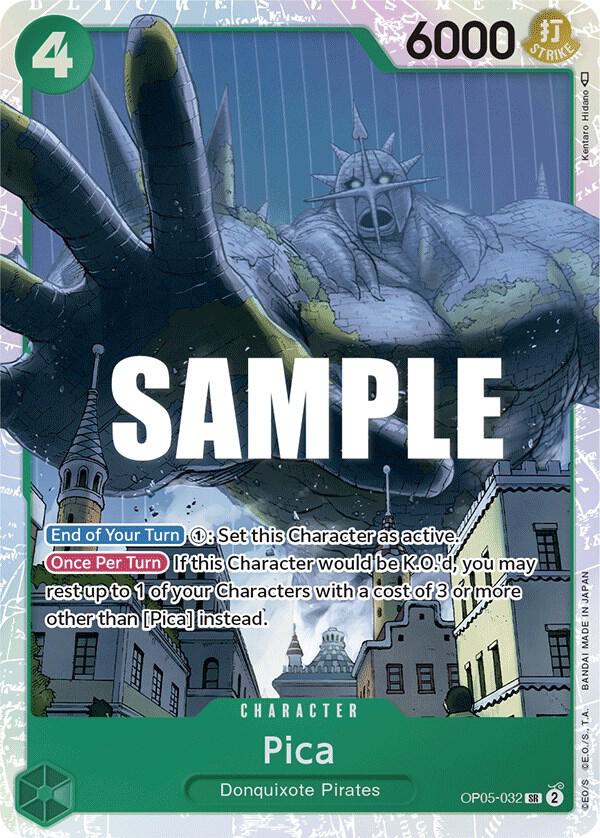 Pica - OP05-032 - Super Rare Foil (Inglés Foil NM)