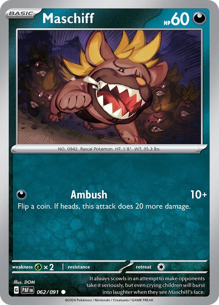 Maschiff - 062/091 - Common (Español NM)