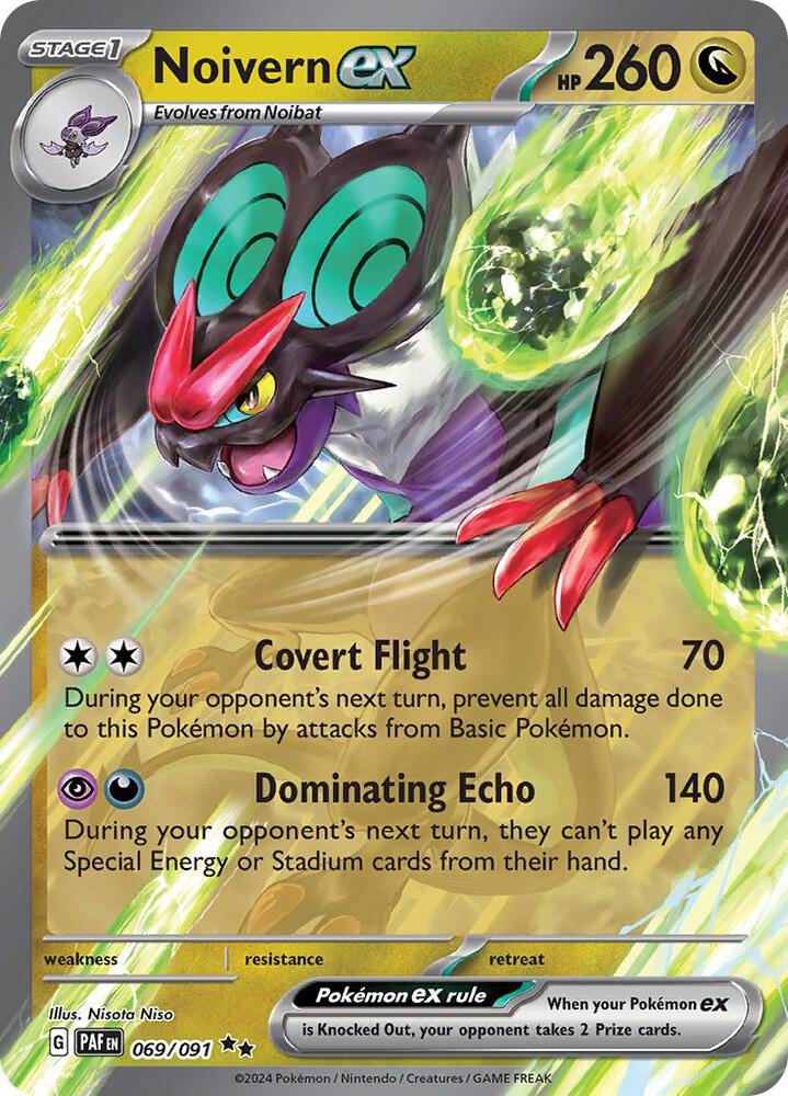 Noivern ex - 069/091 - Double Rare (Inglés Foil NM)