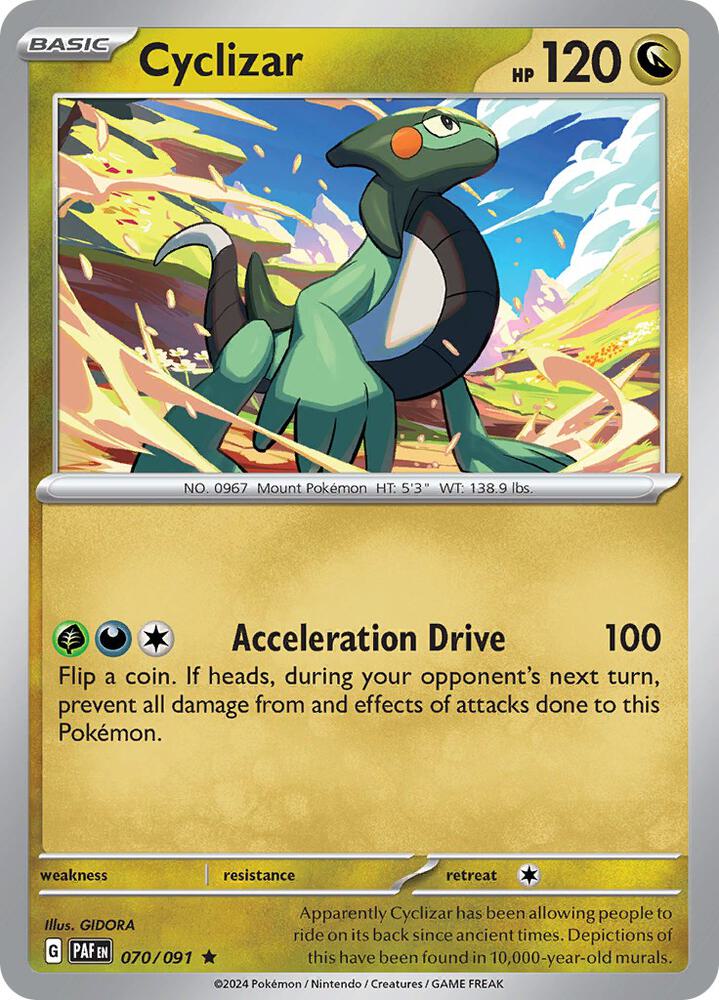 Cyclizar - 070/091 - Rare (Español Foil NM)
