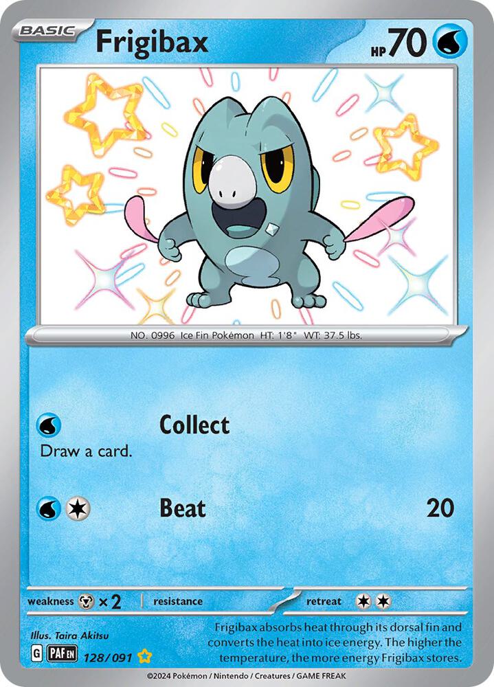 Frigibax - 128/091 - Shiny Rare (Inglés Foil NM)