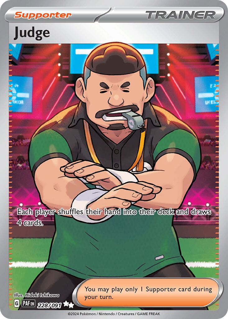 Judge - 228/091 - Ultra Rare (Inglés Foil NM)