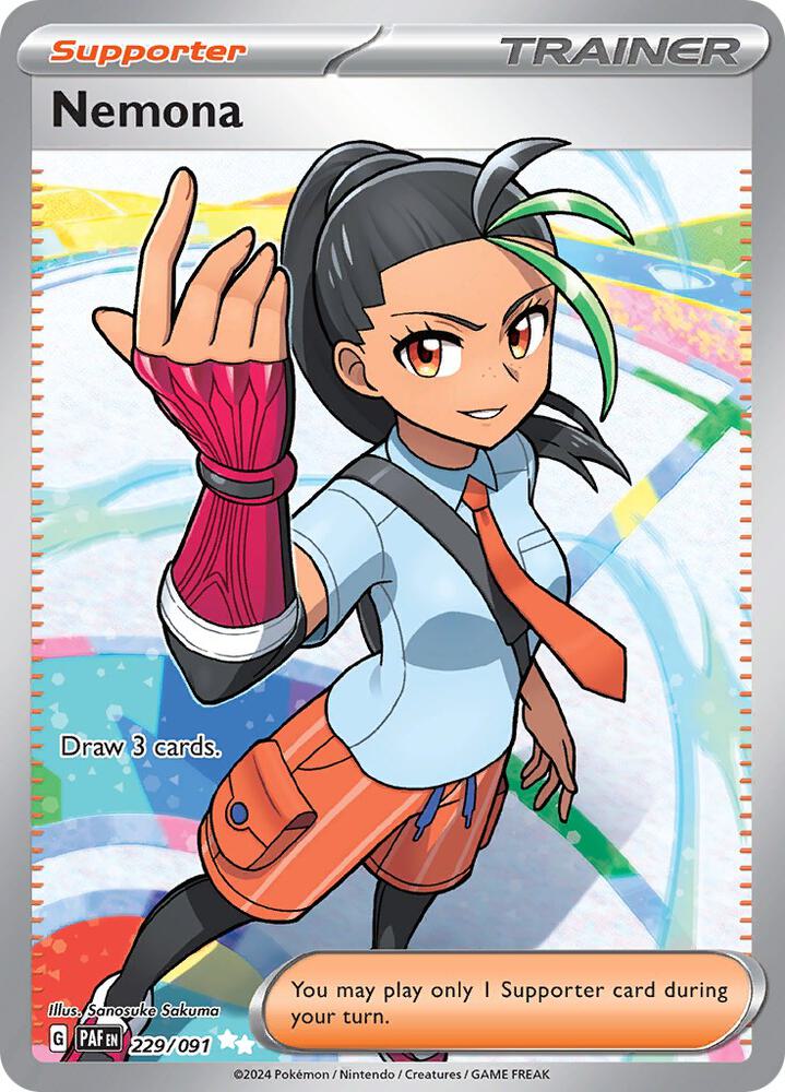 Nemona - 229/091 - Ultra Rare (Inglés Foil NM)