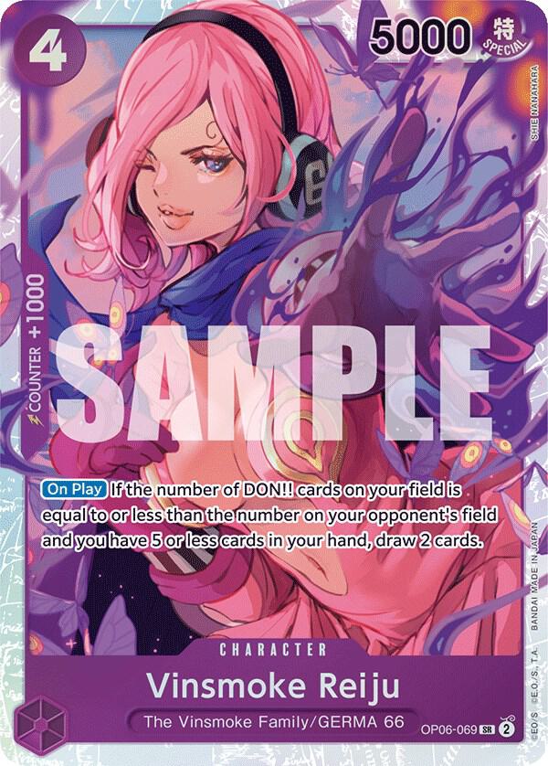 Vinsmoke Reiju (069) - OP06-069 - Super Rare Foil (Inglés Foil NM)