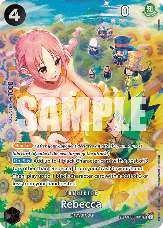 Rebecca (SP) - OP05-091 - Special Card Foil (Inglés Foil NM)