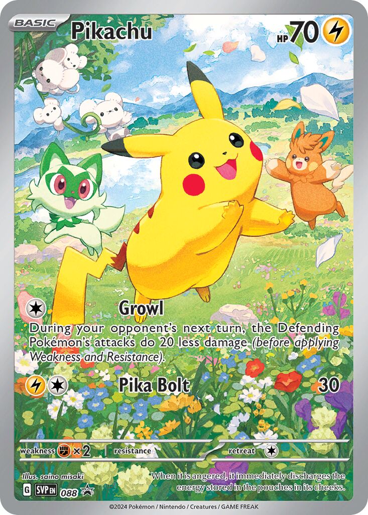 Pikachu - 088 - Promo (Español Foil NM)