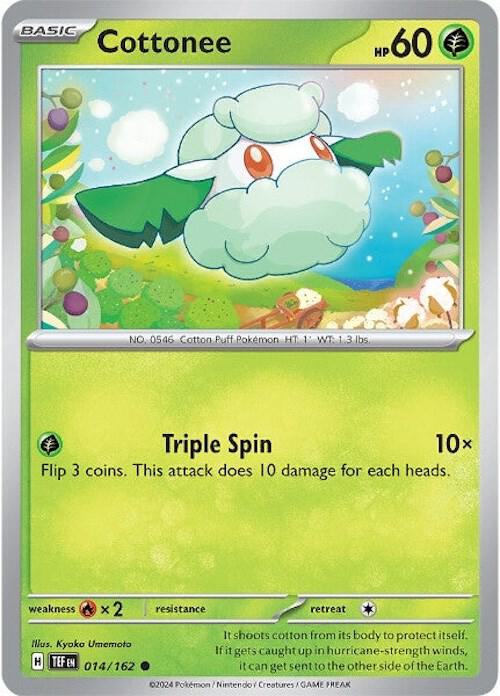 Cottonee - 014/162 - Common (Español NM)
