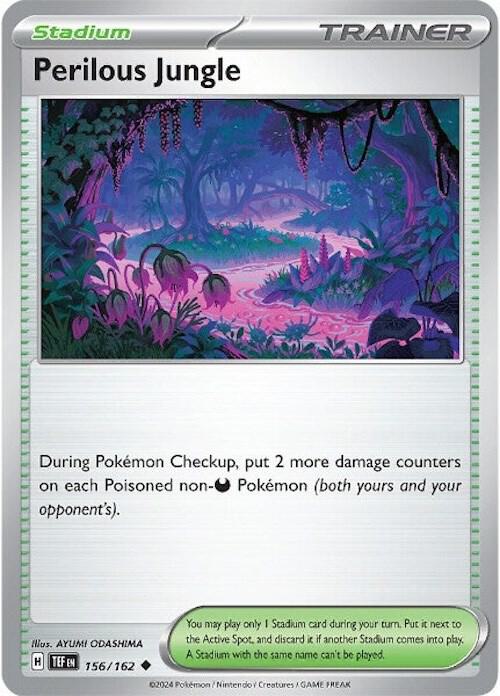 Perilous Jungle - 156/162 - Uncommon (Inglés NM)