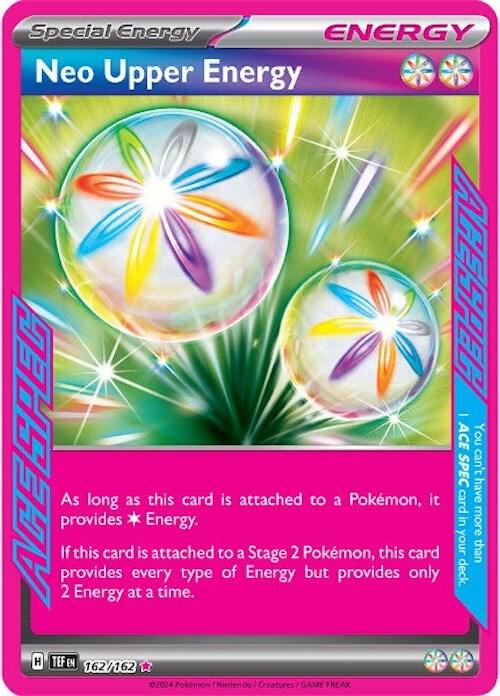 Neo Upper Energy - 162/162 - ACE SPEC Rare (Inglés Foil NM)