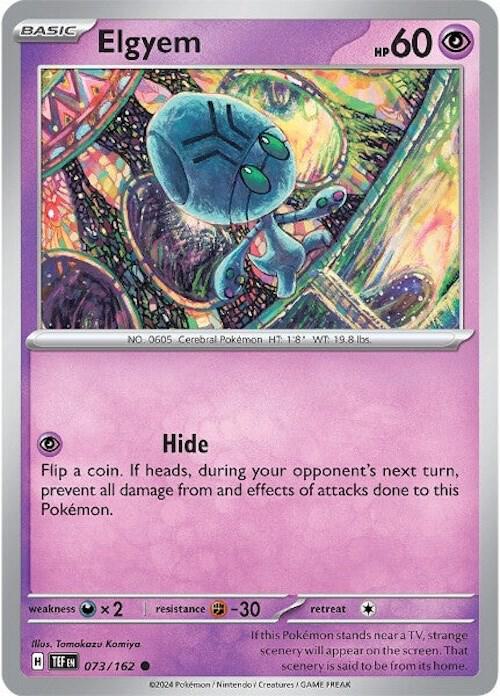 Elgyem - 073/162 - Common (Inglés NM)