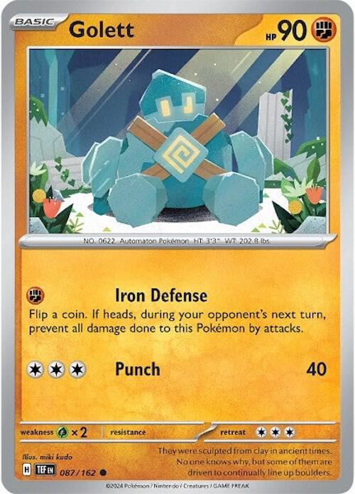Golett - 087/162 - Common (Inglés NM)