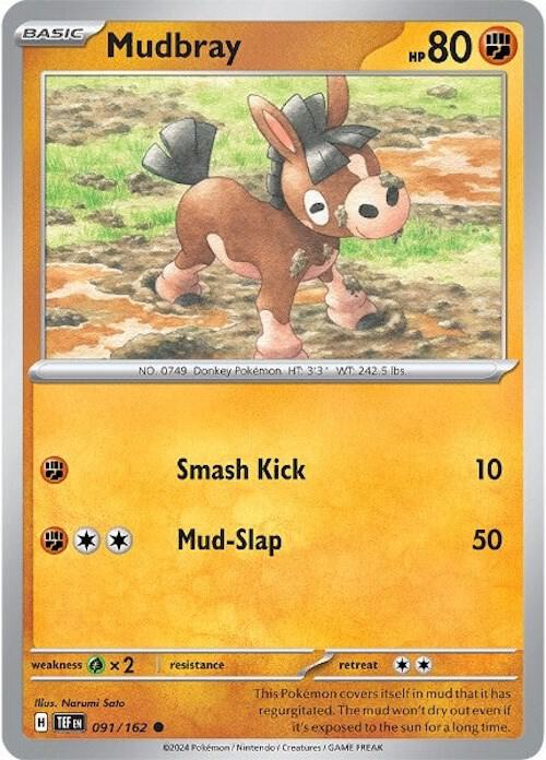Mudbray - 091/162 - Common (Inglés NM)