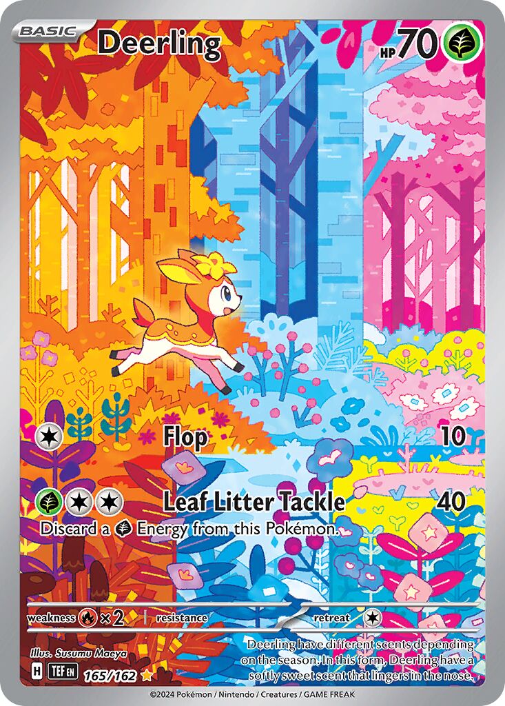 Deerling - 165/162 - Illustration Rare (Inglés Foil NM)