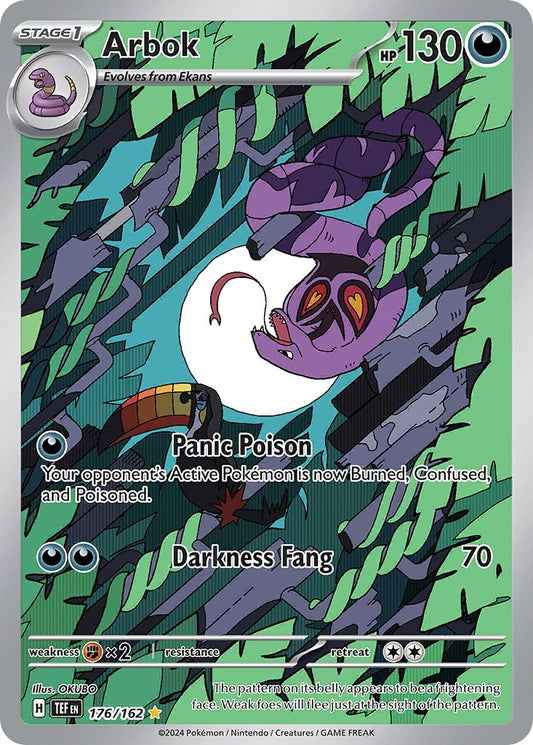 Arbok - 176/162 - Illustration Rare (Español Foil NM)