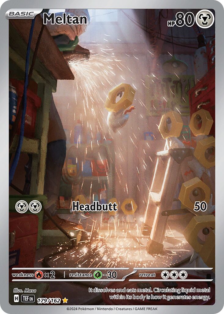 Meltan - 179/162 - Illustration Rare (Inglés Foil NM)