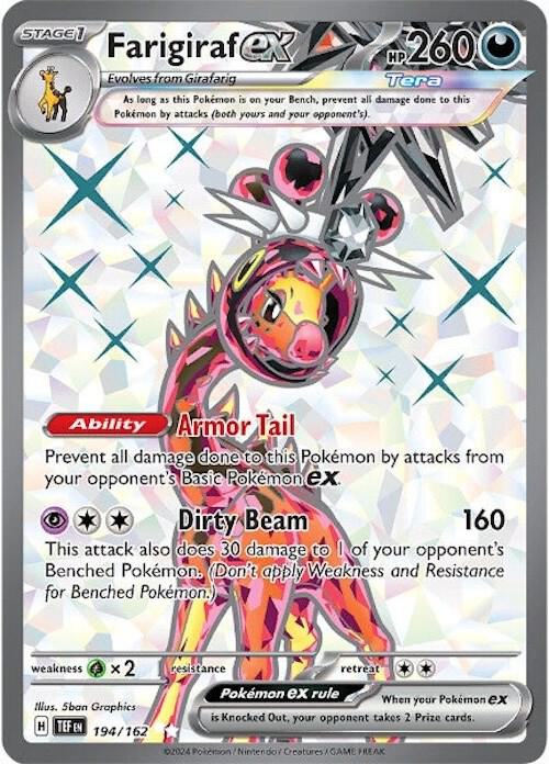 Farigiraf ex - 194/162 - Ultra Rare (Inglés Foil NM)