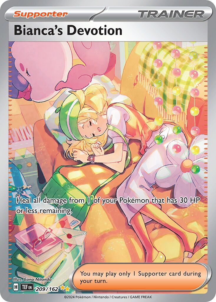 Bianca's Devotion - 209/162 - Special Illustration Rare (Inglés Foil NM)