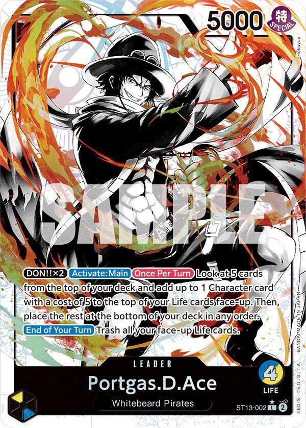 Portgas.D.Ace - ST13-002 - alternate art
