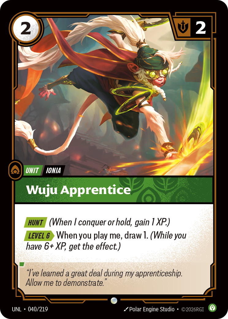Wuju Apprentice - 040/219
