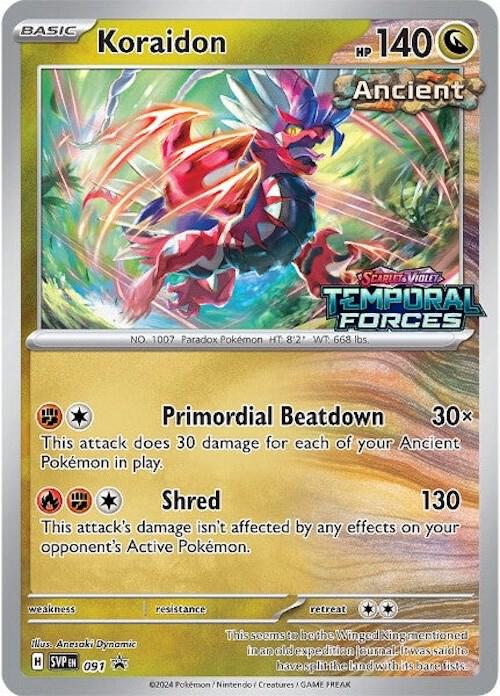 Koraidon - 091 - Promo (Inglés Foil NM)