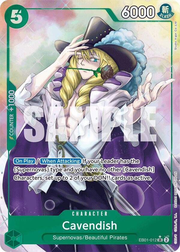 Cavendish (Alternate Art) - EB01-012 - Alternate Art Foil (Inglés Foil NM)