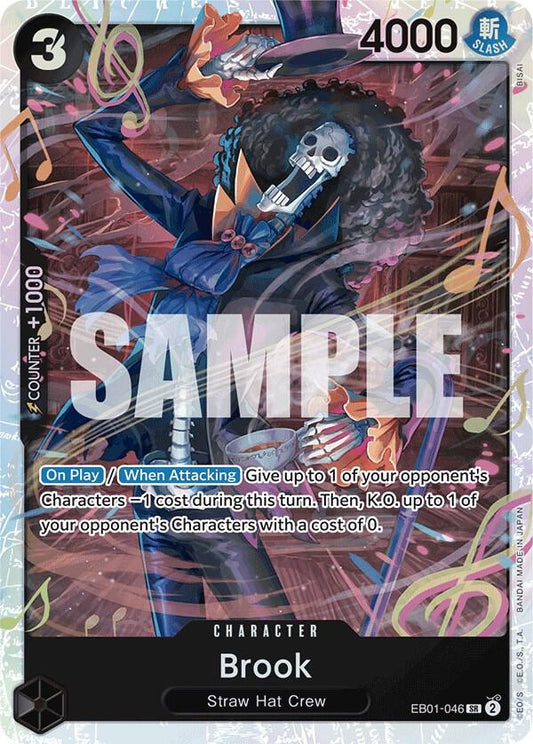 Brook (046) - EB01-046 - Super Rare Foil (Inglés Foil NM)