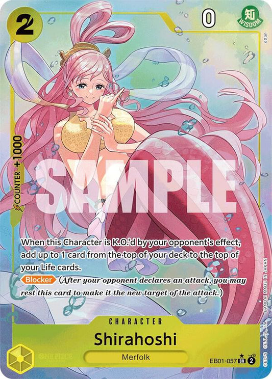 Shirahoshi (Alternate Art) - EB01-057 - Alternate Art Foil (Inglés Foil NM)