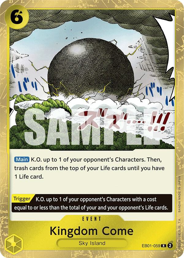 Kingdom Come - EB01-059 - Rare Foil (Inglés Foil NM)