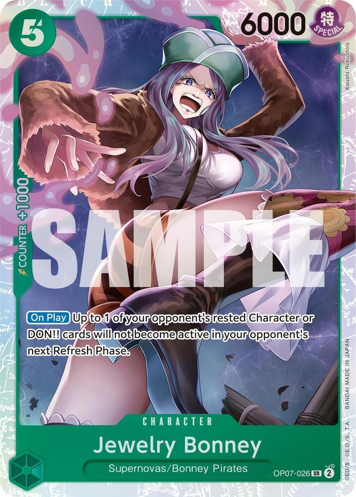 Jewelry Bonney (026) - OP07-026 - Super Rare Foil (Inglés Foil NM)