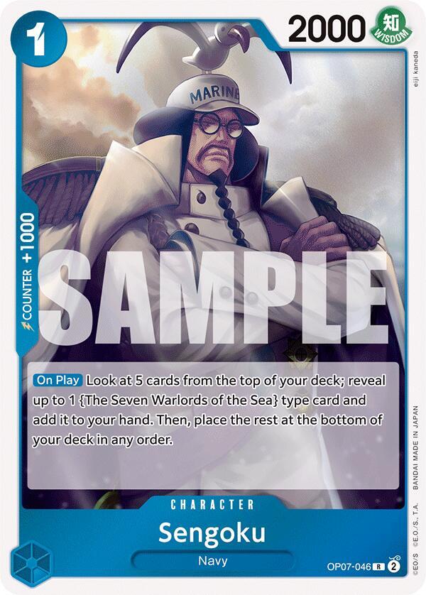 Sengoku - OP07-046 - Rare Foil (Inglés Foil NM)