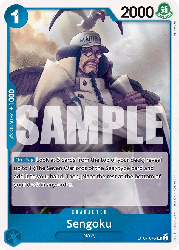 Sengoku - OP07-046 - Rare Foil (Inglés Foil LP)