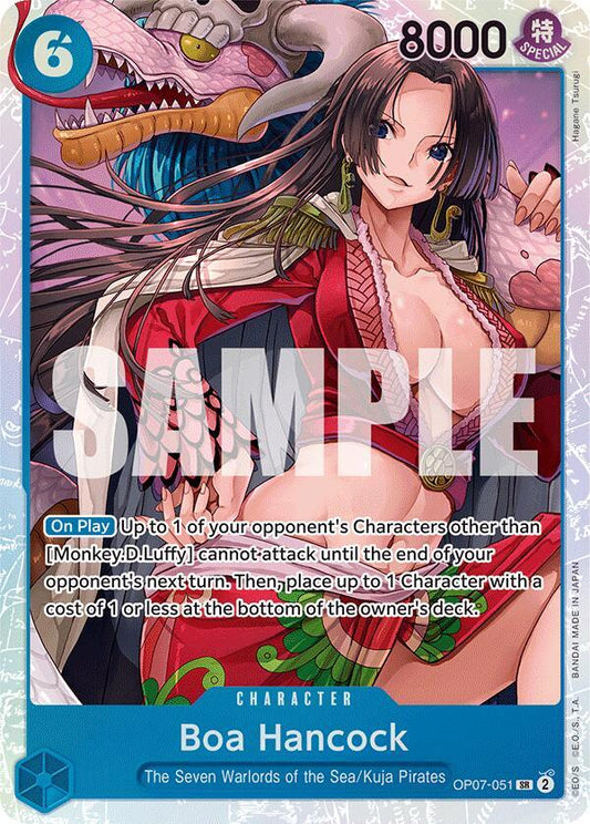 Boa Hancock (051) - OP07-051 - Super Rare Foil (Inglés Foil NM)