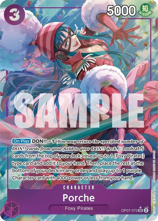 Porche - OP07-072 - alternate art