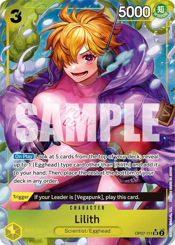 Lilith (Parallel) - OP07-111 - Alternate Art Foil (Inglés Foil NM)