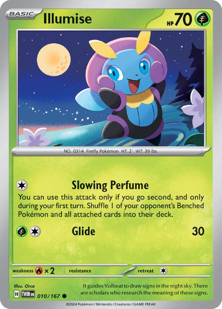 Illumise - 010/167 - Common (Inglés NM)