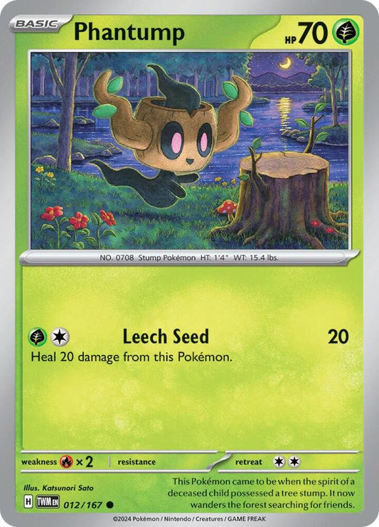 Phantump - 012/167 - Common (Inglés NM)